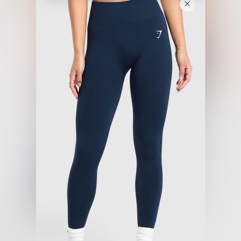 Navy seamless gymshark leggings